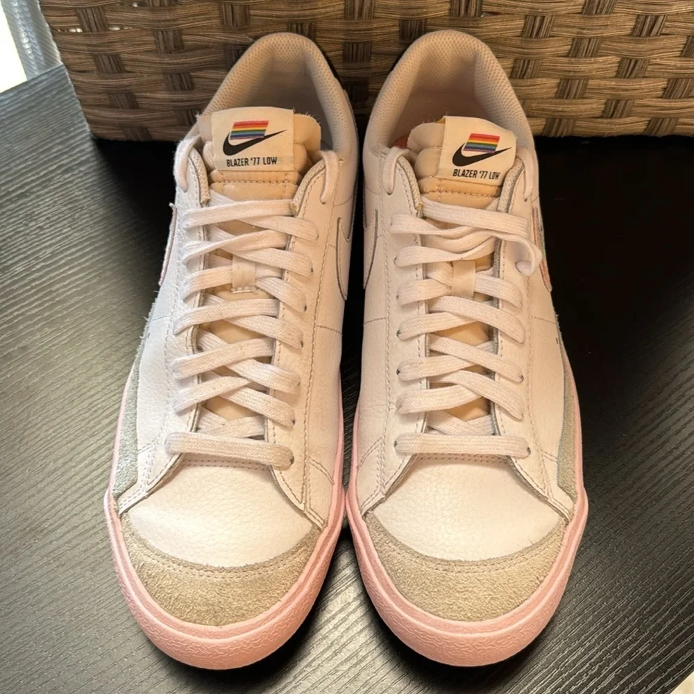 Nike Blazer Low '77 Vintage 'Be True' Multicolor Mens Size 10.5 DD3034 100 - Picture 5 of 10